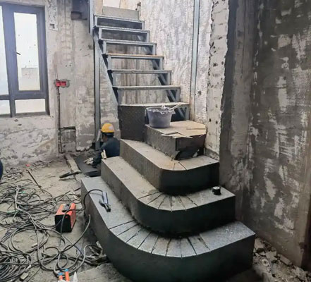 桑植楼梯安装制作